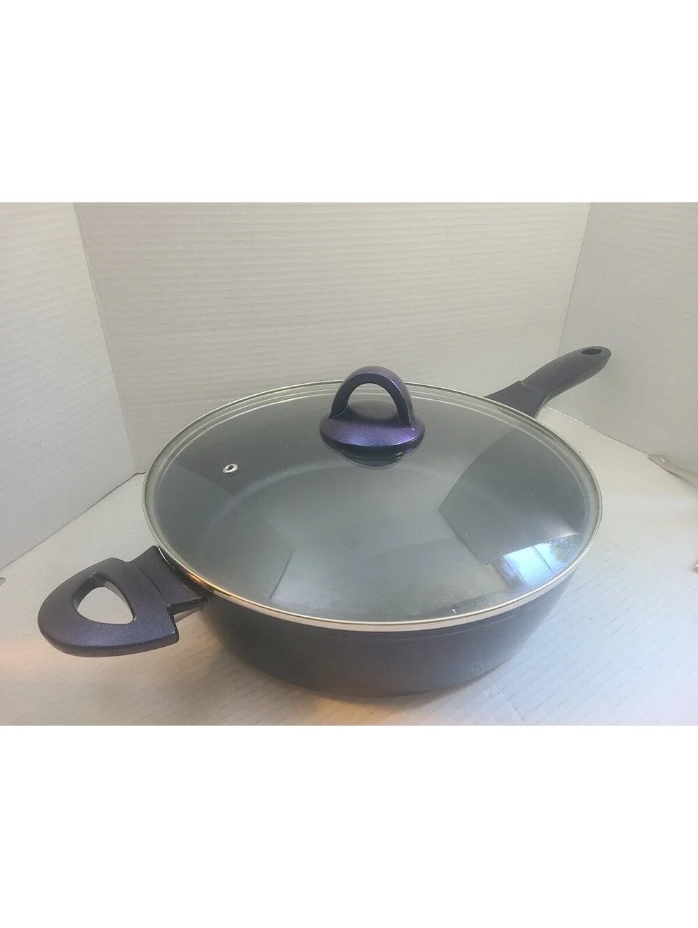 Dark Metallic Purple Glitter Non Stick Metallic 12